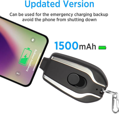 HomeSutra Mini Emergency Power Bank with Keychain