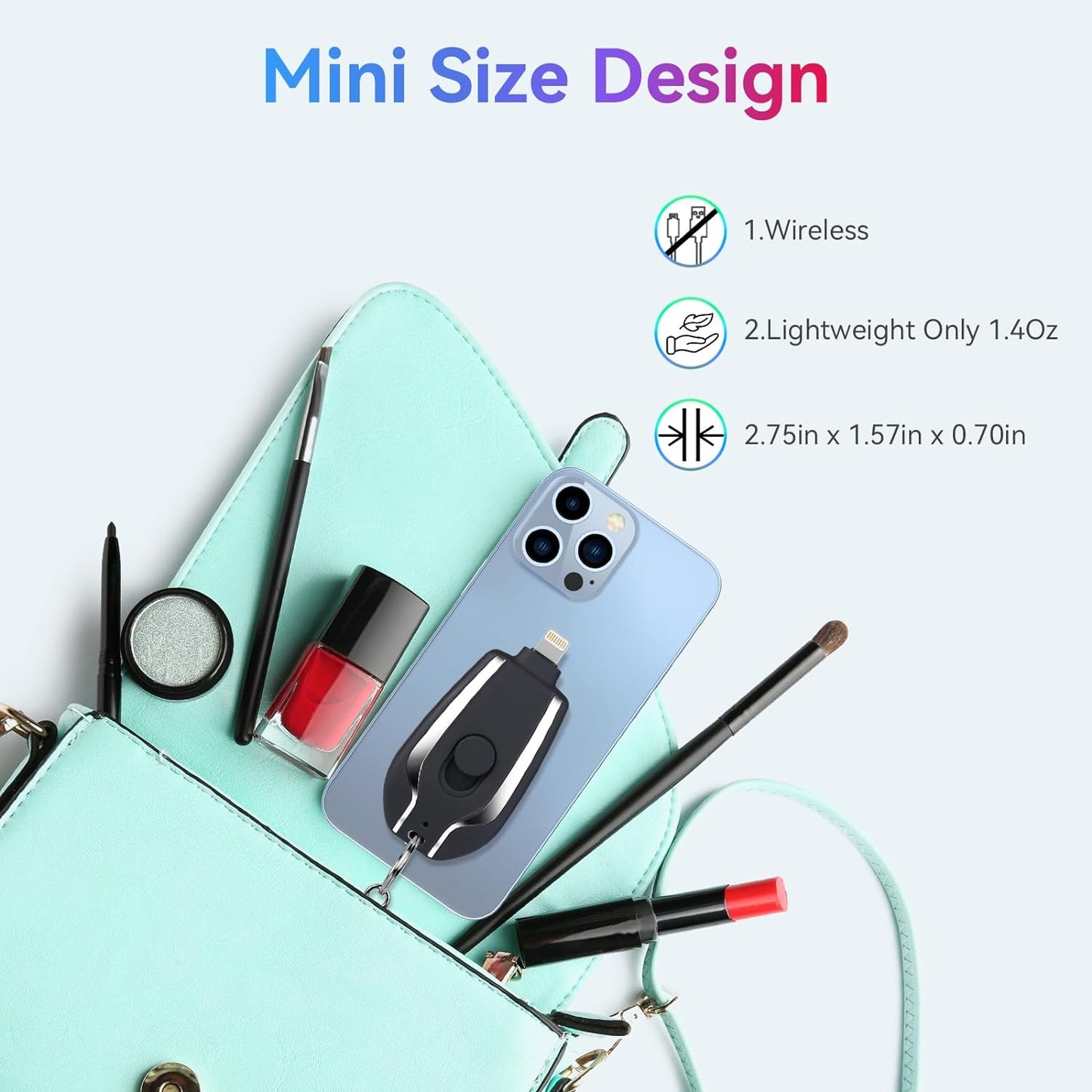HomeSutra Mini Emergency Power Bank with Keychain