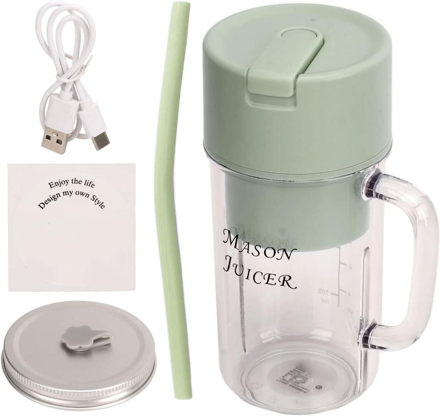 Mini Automatic Wireless Blender (350ML)
