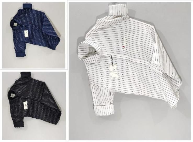 Men's Cotton Full Sleeves Shirt (Pack of 3)