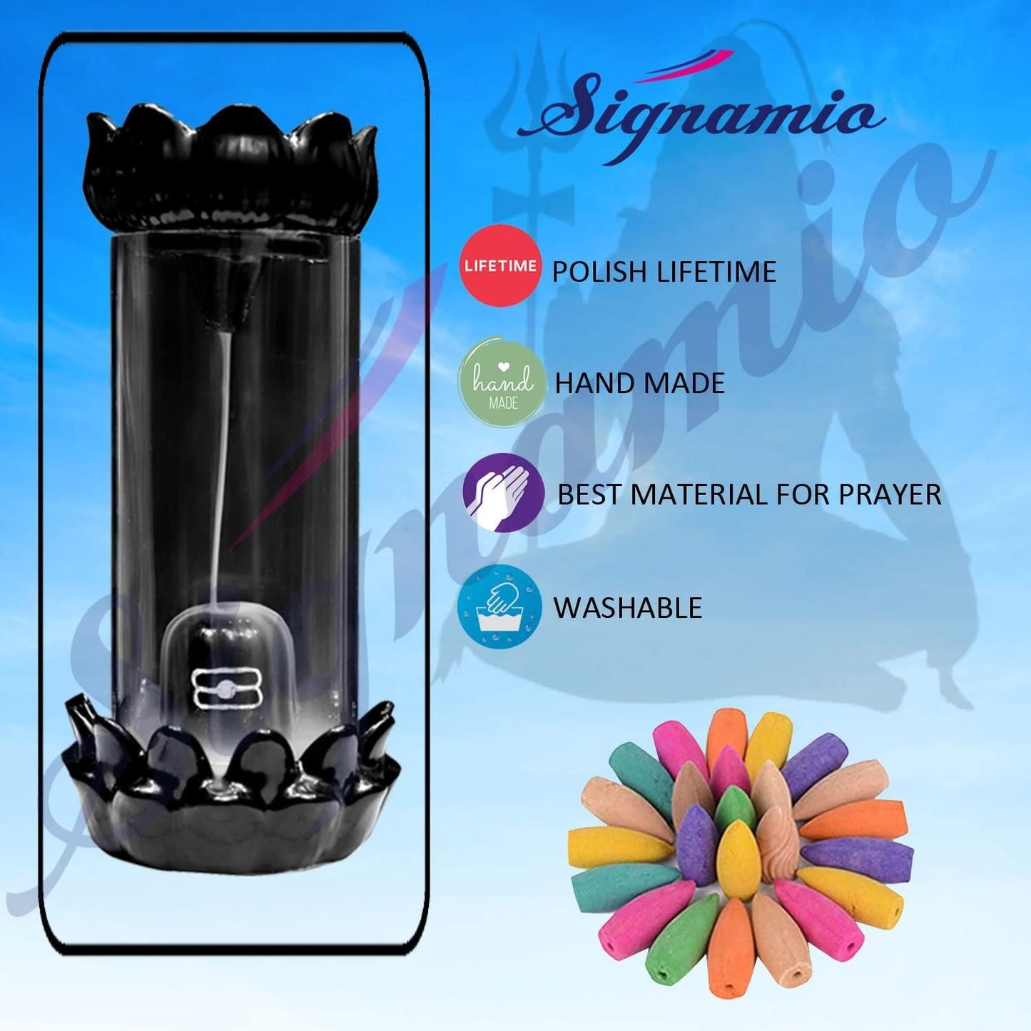 The Majestic Shiva Linga by HomeSutra